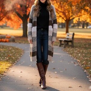 NWT NakedCashmere 100% Cashmere long cardigan